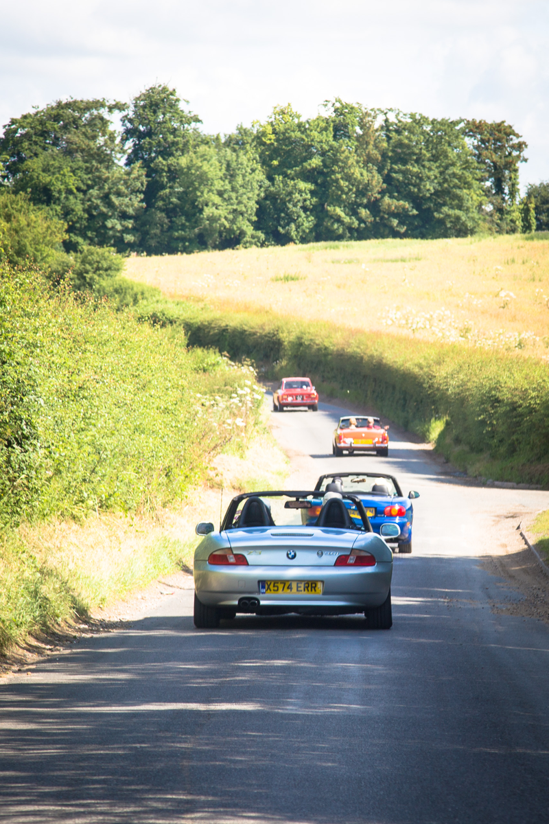 Illustration for article titled Concours d'Elegance it ain't - real classics on real roads
